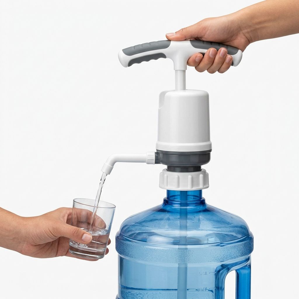Durable Manual Hand-Press Water Pump for Large Cans