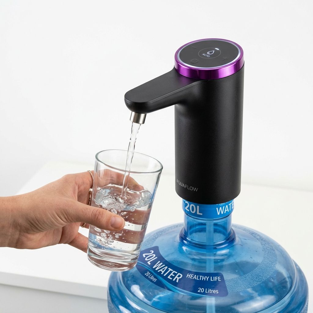 Automatic USB Rechargeable Water Dispenser Pump for 20L Jars